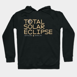 Total Solar Eclipse 2024, Buffalo NY Hoodie